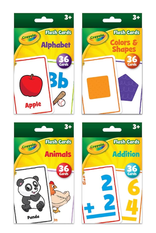 Crayola Flashcards 3+ Years, Unisex (36 ct)