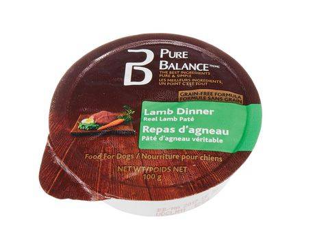 Pure balance lamb wet dog sale food