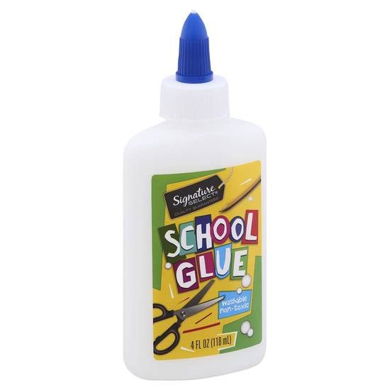 Signature Select School Glue (4 fl oz)