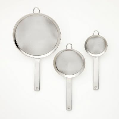 Figmint Stainless Steel Mesh Strainer Set