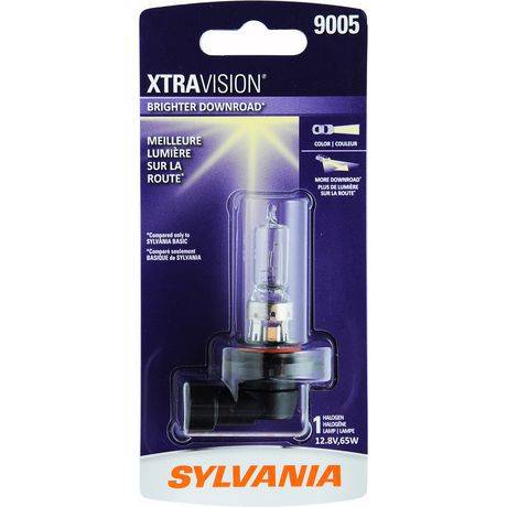 Sylvania 9005 Xtravision Halogen Headlight (pack of 1, 65w)