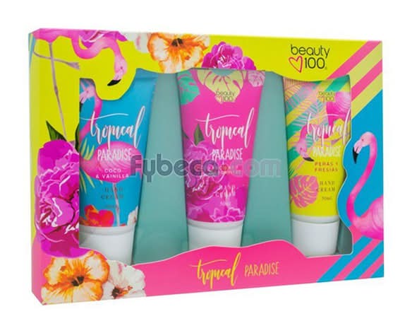 Set Mujer Tropical Crema Manos 3 X 50Ml 295701