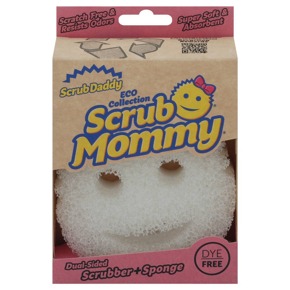 Scrub Daddy Mommy Dual-Sided Scrubber + Sponge (27.2 g)