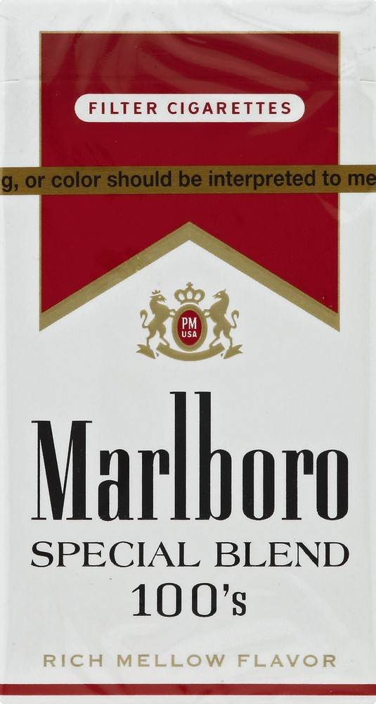 Marlboro 100'S Special Blend Cigarettes - Delivery in Under an Hour |  Cigarettes