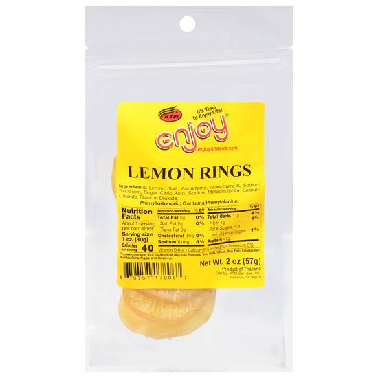 Enjoy Lemon Rings (2 oz)