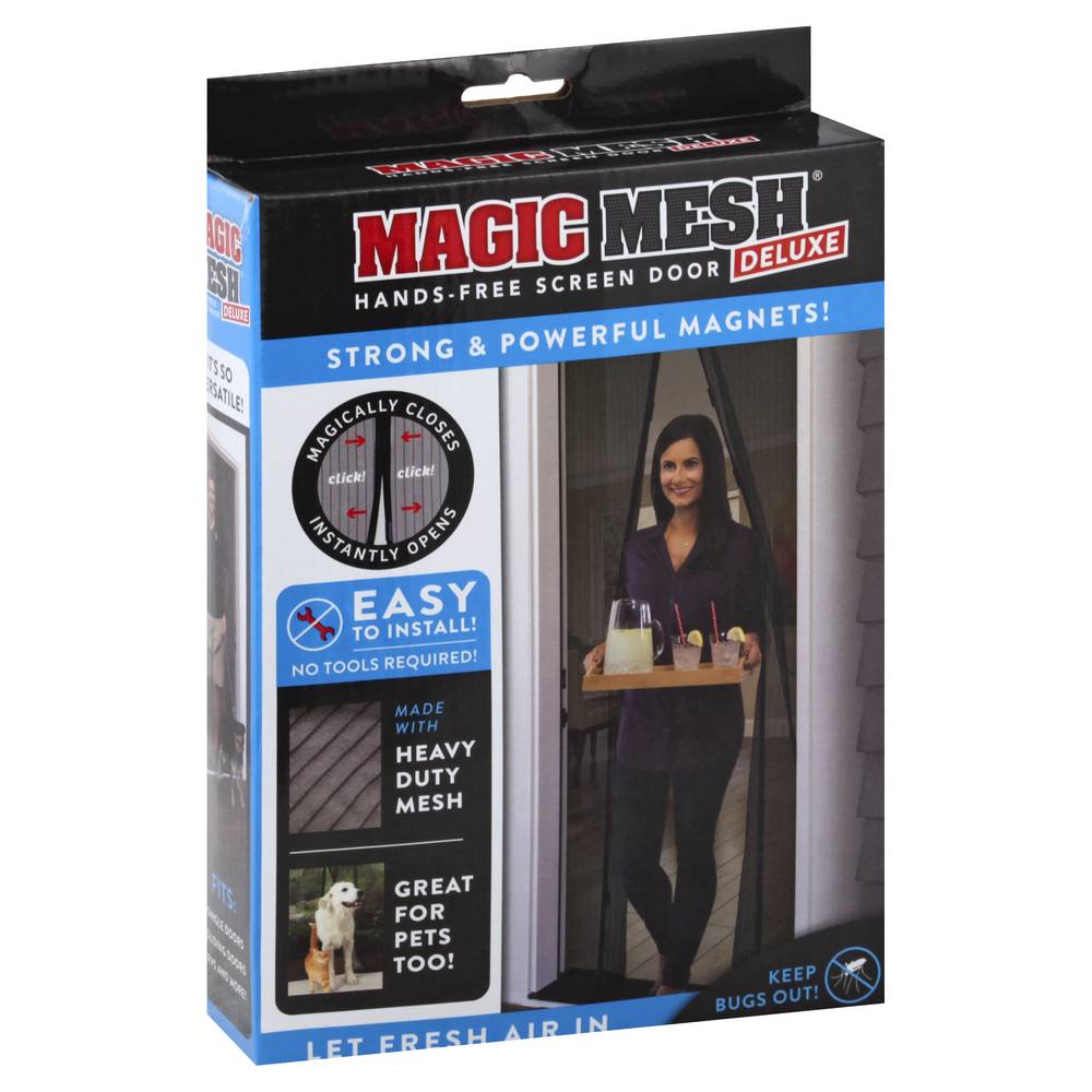 Magic Mesh Deluxe Hands-Free Screen Door