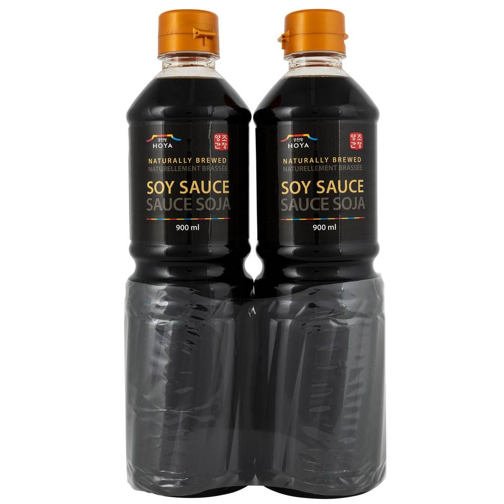 Hoya Soy Sauce, 2 × 900 Ml