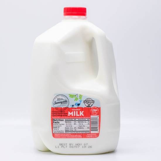 Sunnyside Farms Whole Milk (1 gal)