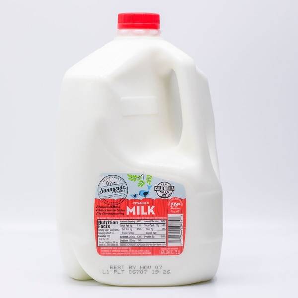 Sunnyside Farms Whole Milk (1 gal)