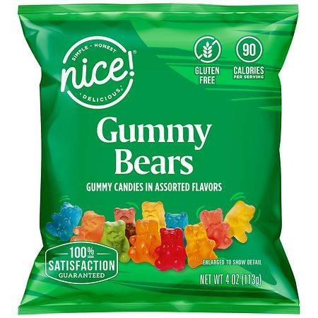 Nice! Gummy Bears Candy (assorted)