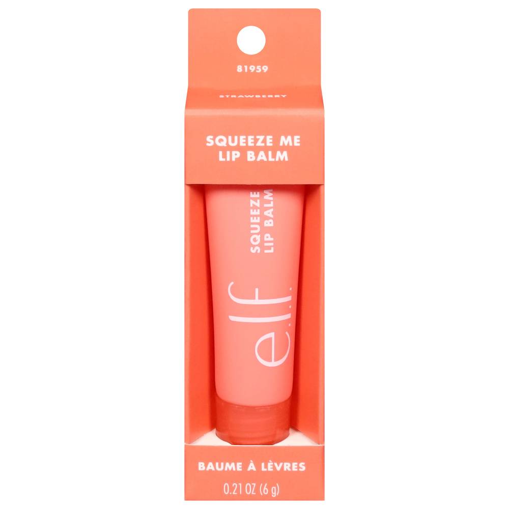 e.l.f. Strawberry Squeeze Me Lip Balm (0.21 oz)