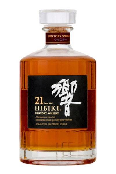 Hibiki 21 Year Old Japanese Whisky (750ml bottle)