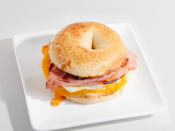 Bagel Sandwich - Ham, Egg & Cheese