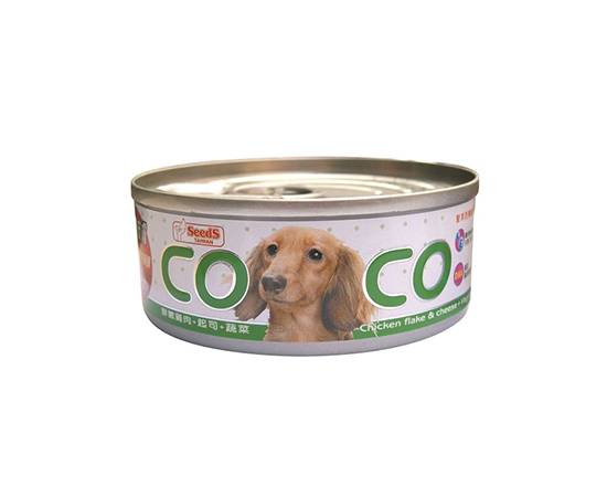 【惜時CoCoDog】狗罐鮮嫩雞肉+起司+蔬菜80g#20024604