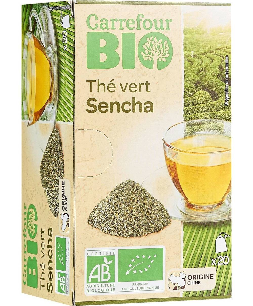 Carrefour Bio - Thé vert sencha (30g)