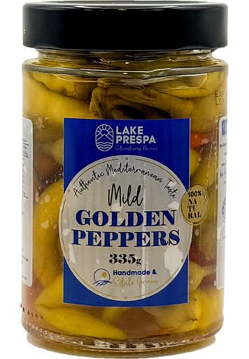 Lake Prespa Mild Golden Peppers 335g