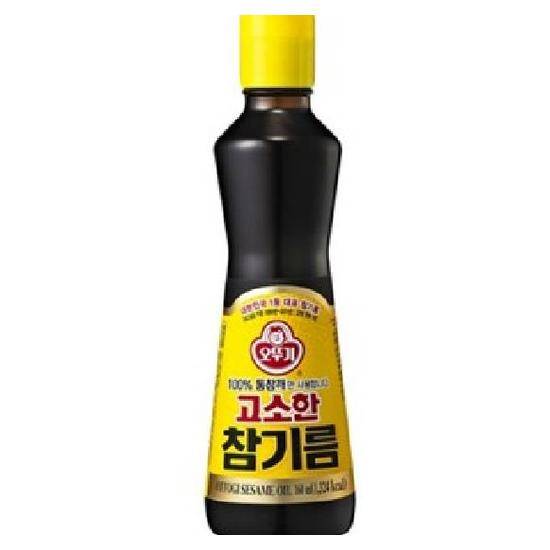 韓國不倒翁100%純芝麻油160ml