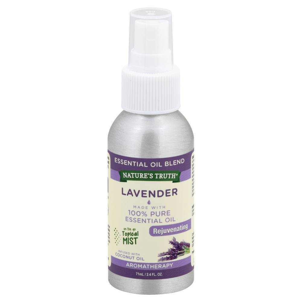 Nature's Truth Lavender Aromatherapy Topical Mist Essential Oil Blend (71 ml)