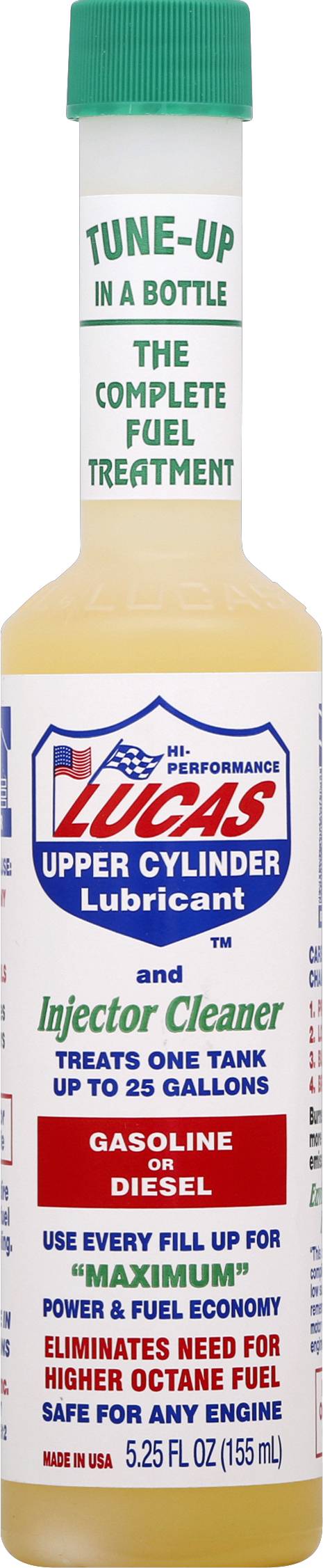 Lucas Upper Cylinder Lubricant and Injector Cleaner (5.3 fl oz)
