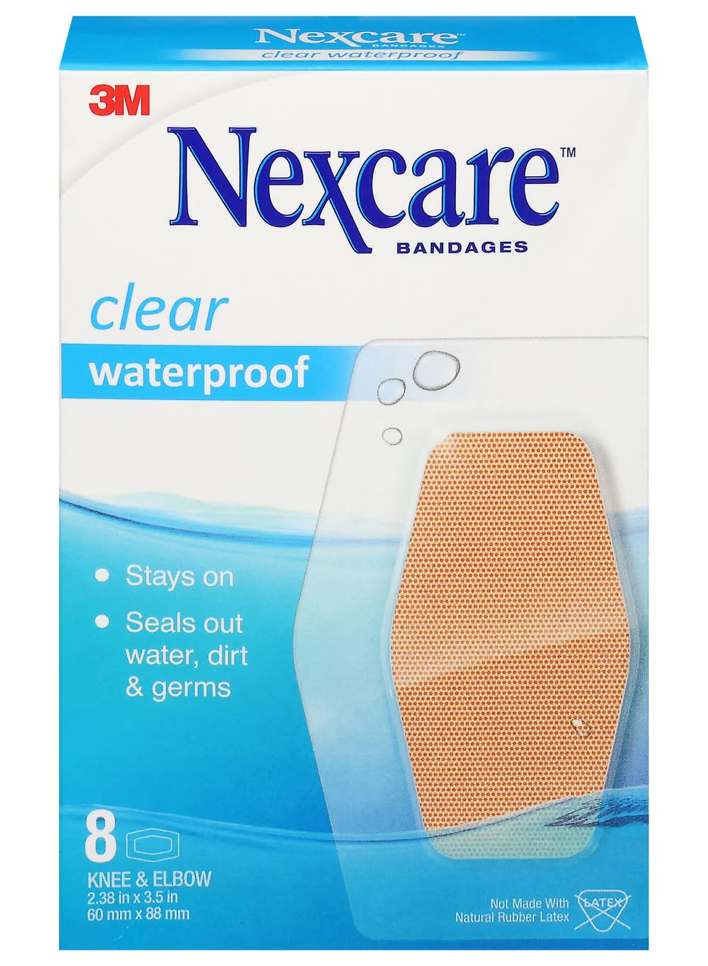Nexcare Clear Waterproof Bandages