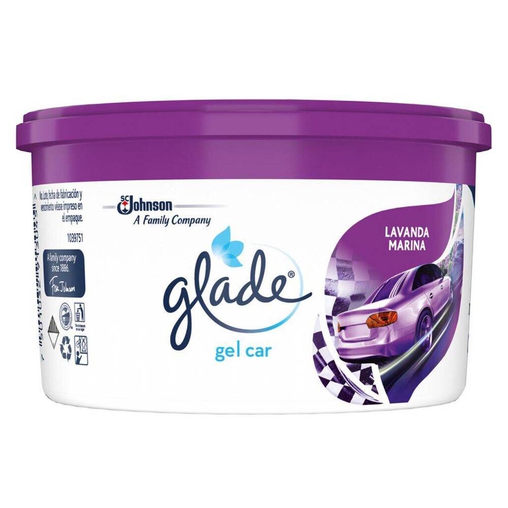 Glade · Aromatizante ambiental gel lavanda marina (70 g)