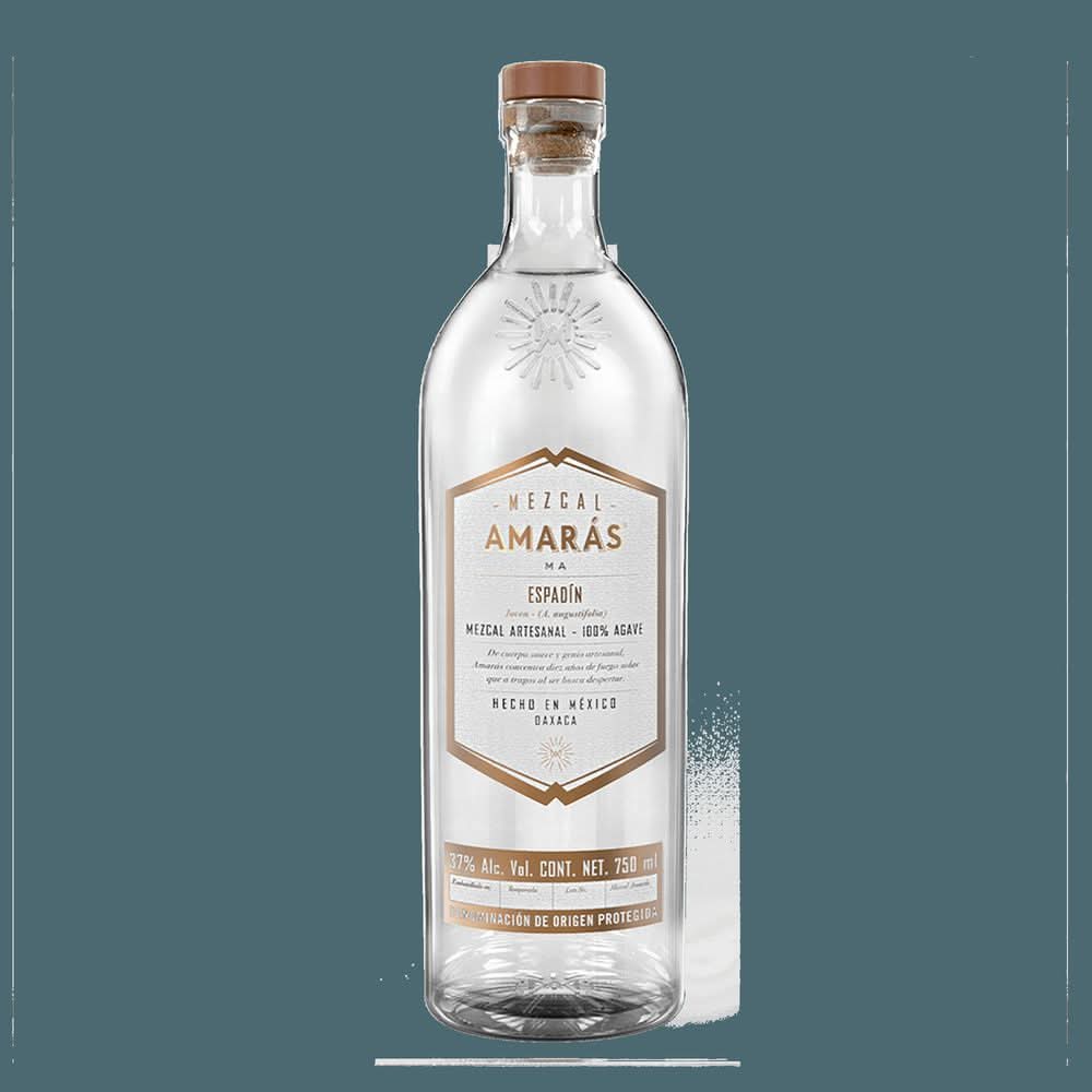 Amarás · Mezcal artesanal espadín joven (750 ml)