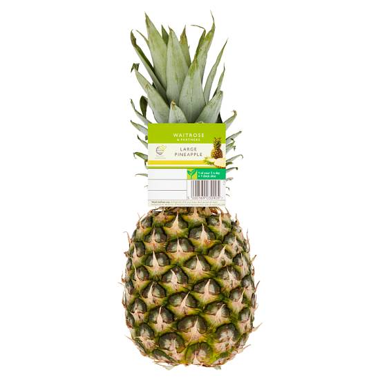 Waitrose & Partners Supersweet Large Pineapple