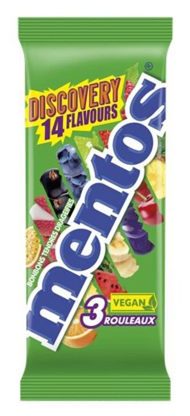 Mentos - Discovery bonbons tendres dragéifiés, assorti (3)