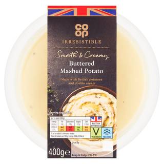 Co-op Irresistible Buttered Mashed Potato 400g