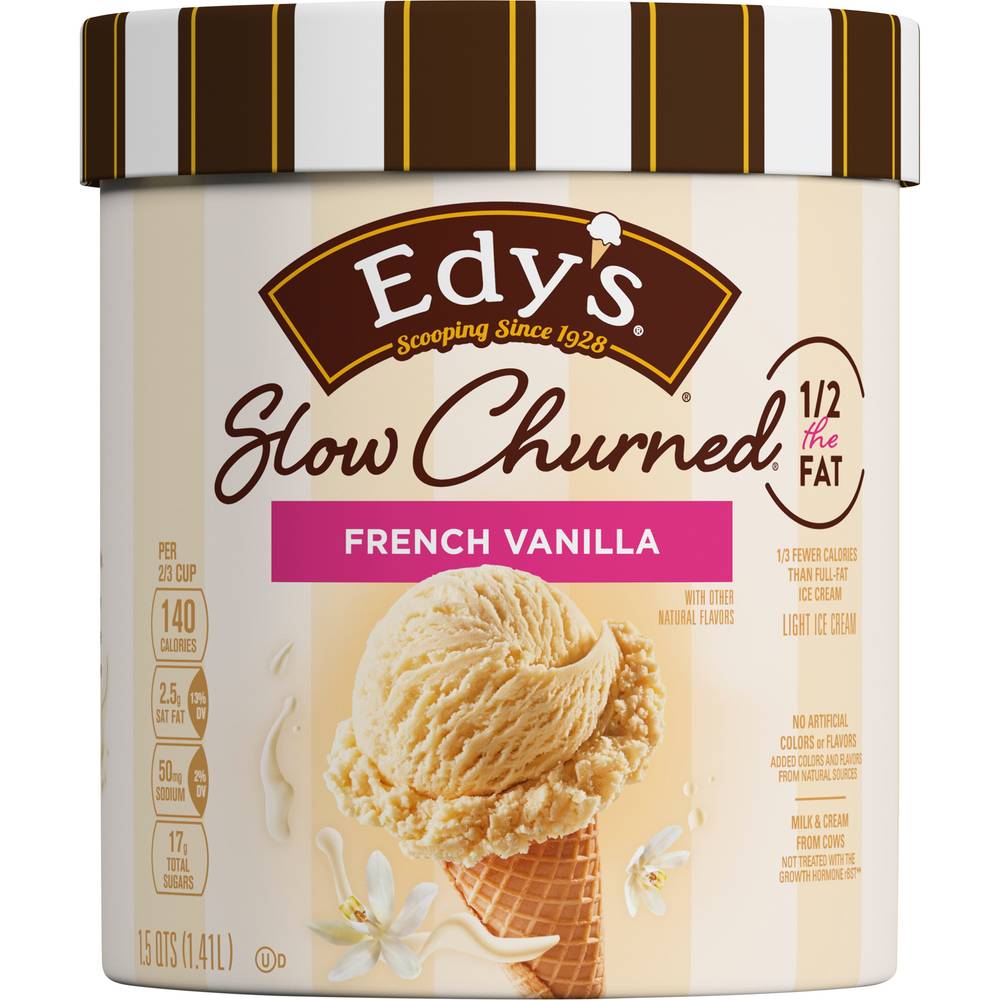 Dreyer's Slow Churned French Vanilla Ice Cream (1.5 qt)