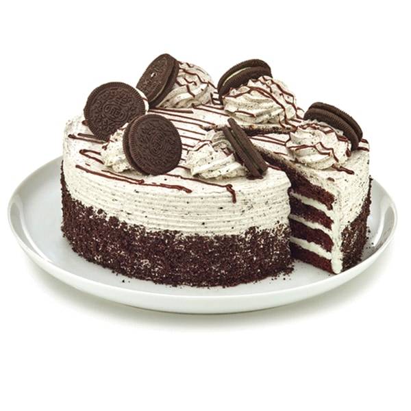 Meijer 8'' Double Layer Cookies and Cream Cake