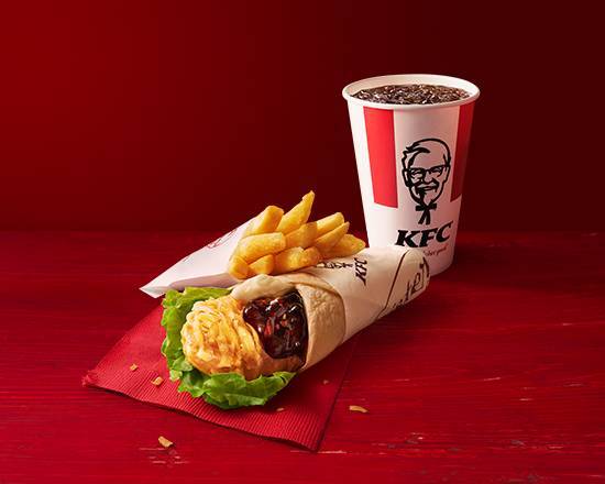 てりやきツイスターセット(ドリンク付き) Teriyaki Twister Combo