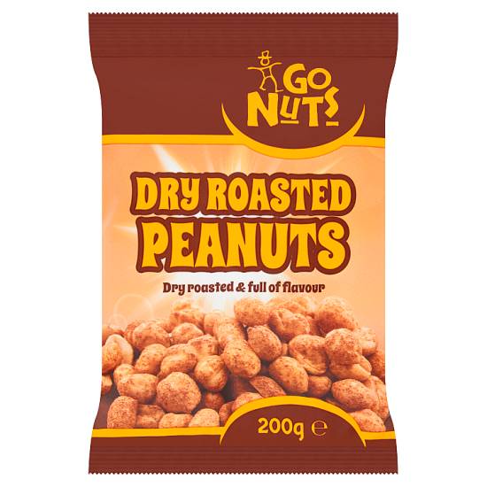 Go Nuts Dry Roasted Peanuts