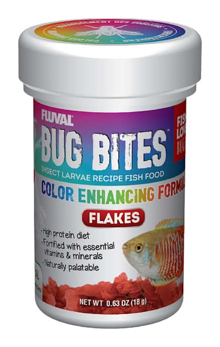 FLUVAL Bug Bites Color Enhancing Flakes (0.63 oz)