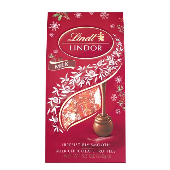 Order Lindor Truffles Holiday Gift Bag, Milk Chocolate - 8.5 oz food online from Bartell Drugs store, BOTHELL on bringmethat.com