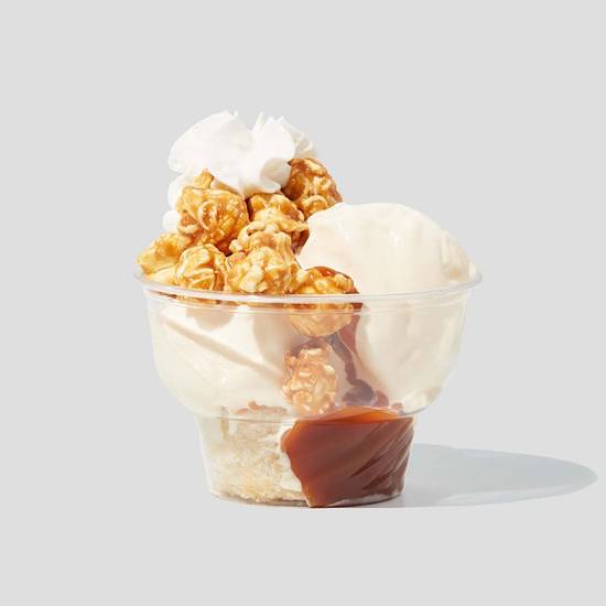 Salted Caramel Popcorn Sundae