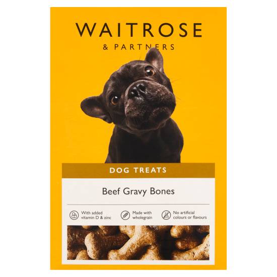 Waitrose Dog Treats Beef Gravy Bones