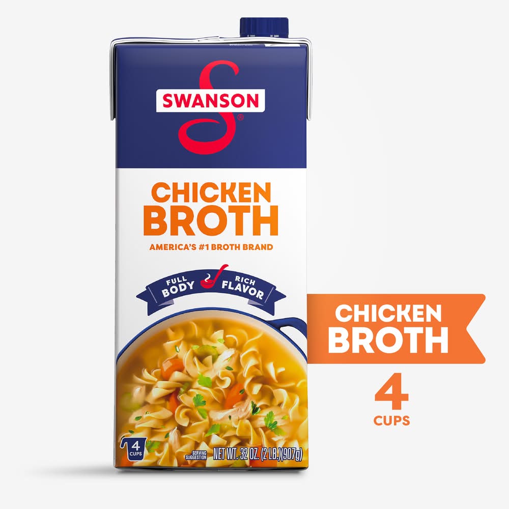 Swanson America Natural Broth, Chicken (32 oz)