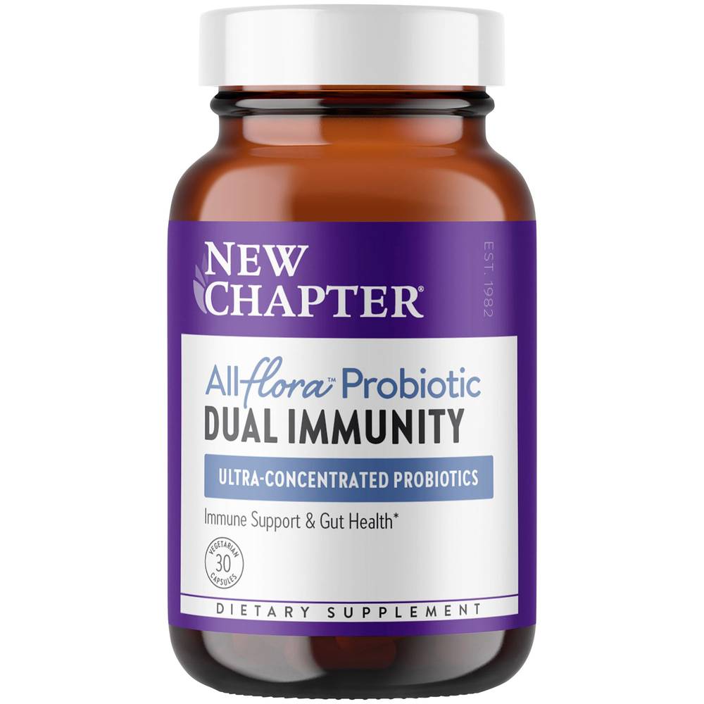 All Flora Probiotic Dual Immunity - Immune Support & Gut Health (30 Capsules)