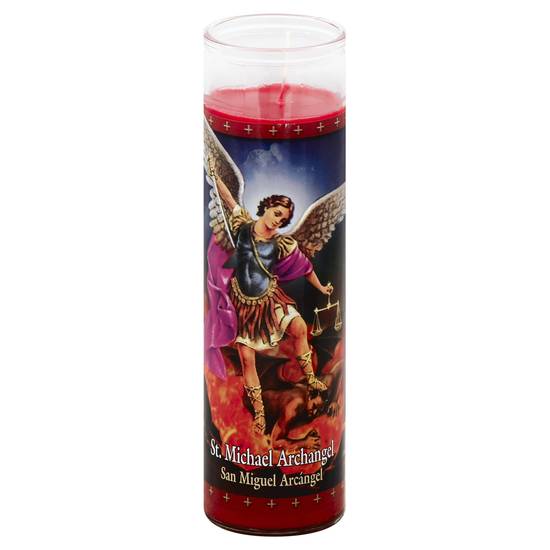 St Jude Candle Saint Michael Archangel 8.2 in Candle