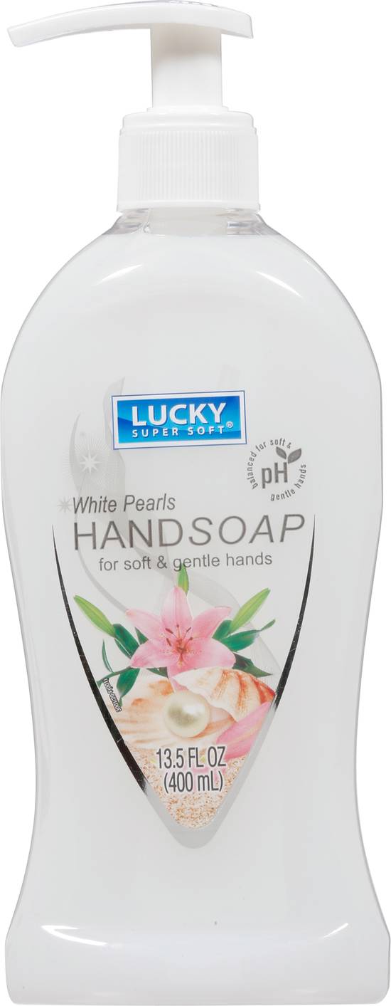 Lucky Super Soft White Pearls Hand Soap
