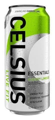 Celsius Essentials Cherry Limeade 16oz Can