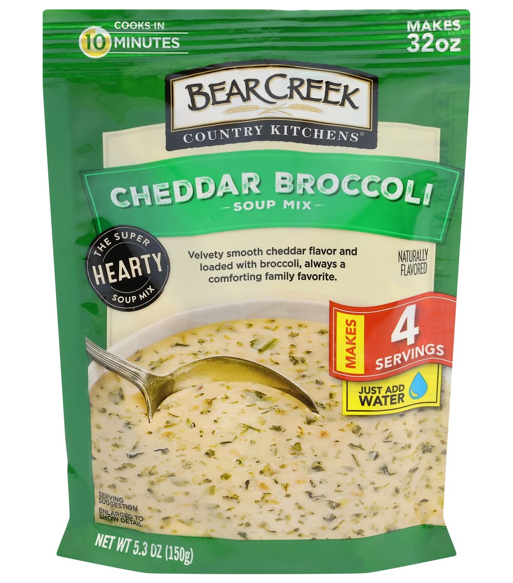 Bear Creek Soup Mix, Cheddar - Broccoli (5.3 oz)