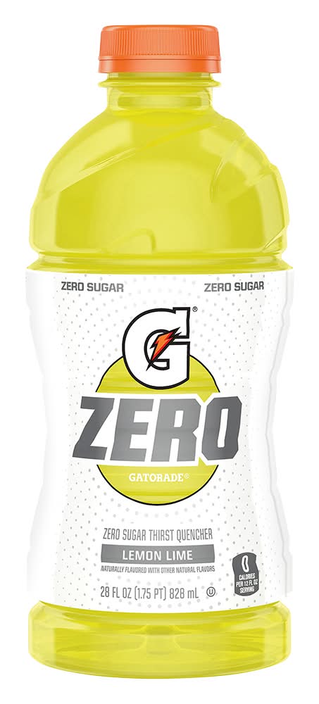 Gatorade Thirst Quencher Sports Drink, Lemon Lime (28 fl oz)