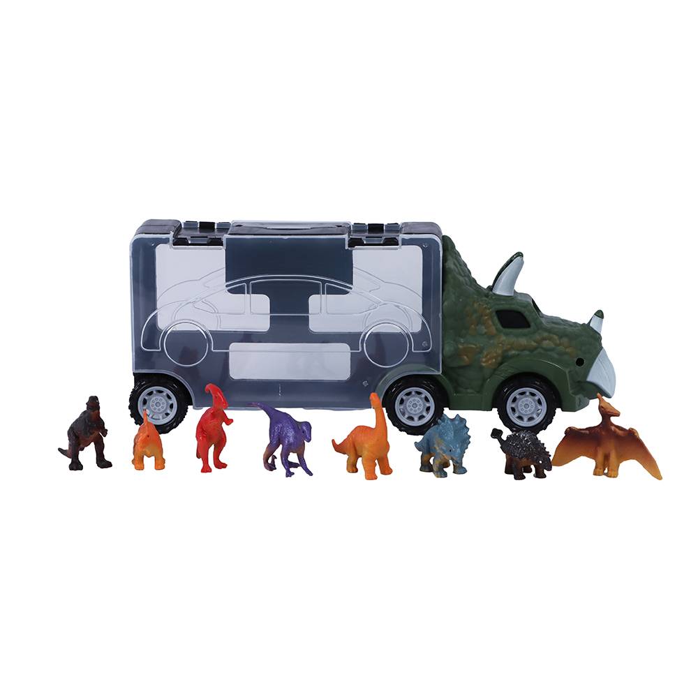 Miniso vehículo de juguete con dinosaurios (8 un)