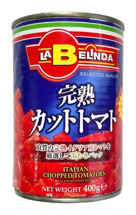 411815：ラベリンダ トマト缶（カット） 400G / Labeｌinda, Cut Tomato×400G