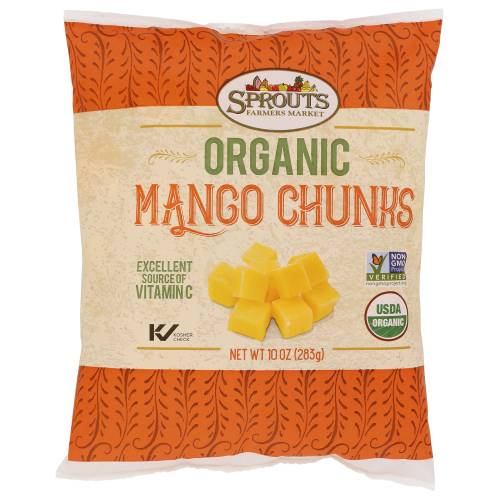 Sprouts Organic Mango Chunks