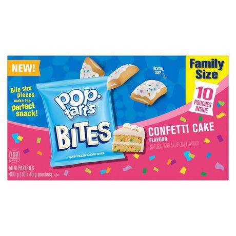 Pop-Tarts Bites Confetti Cake Flavour Mini Pastries (10 x 40 g)