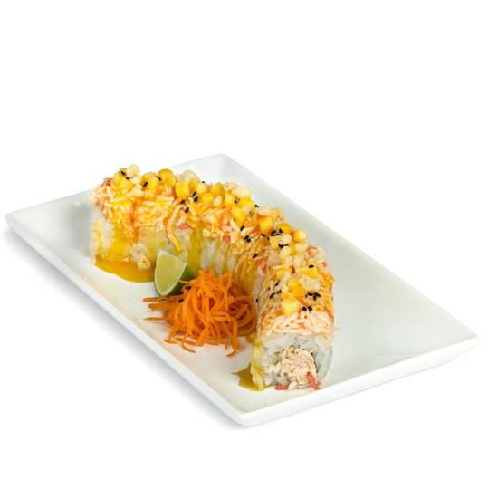 Mango Crunchy Dragon Roll