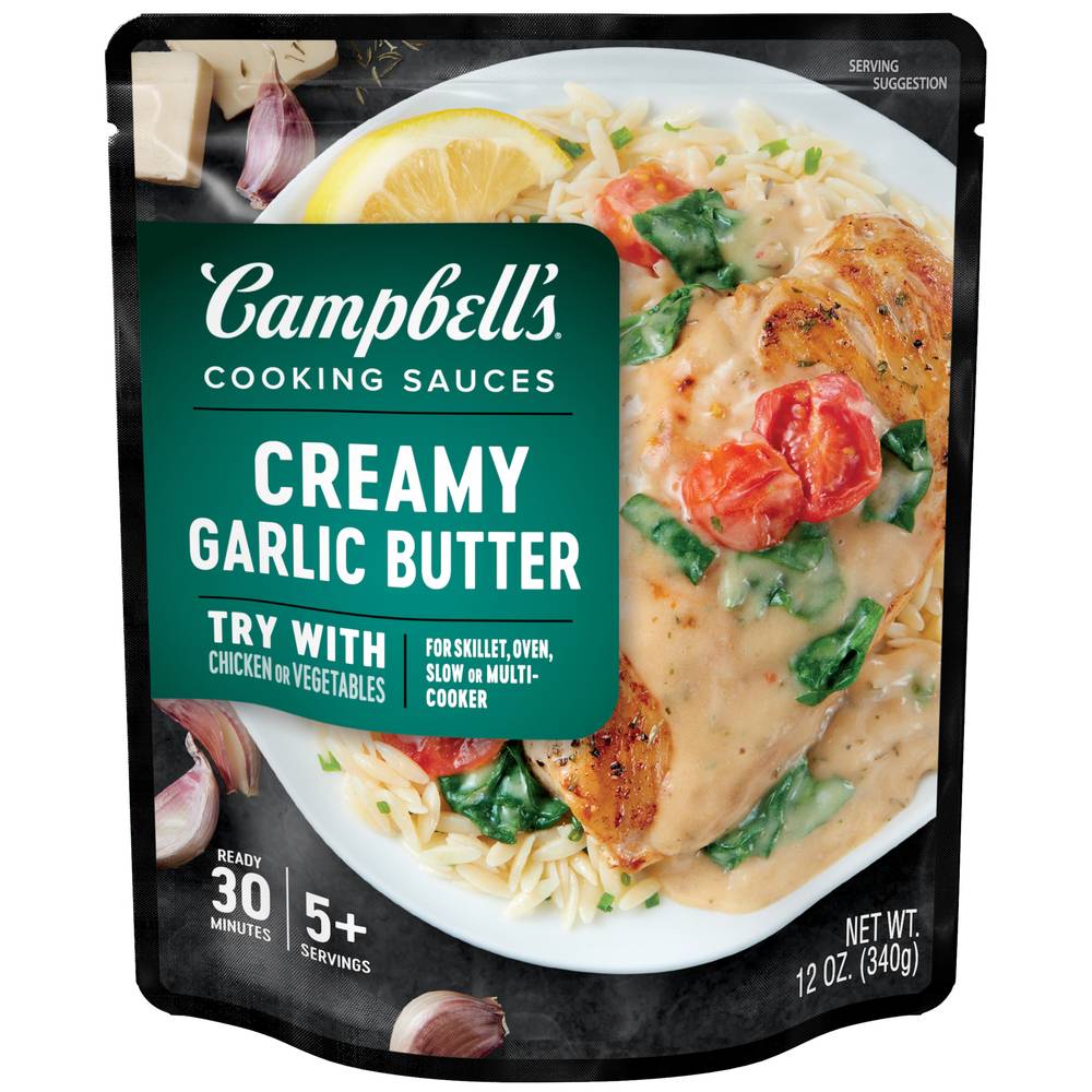 Campbell's Oven Sauces Creamy Garlic Butter Chicken (12 oz)